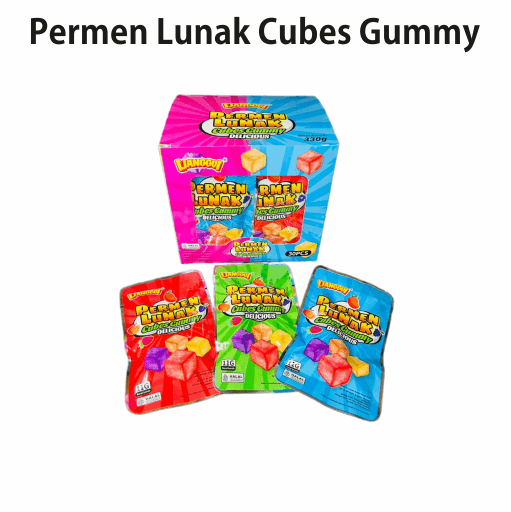 Permen Lunak Cubes Gummy 